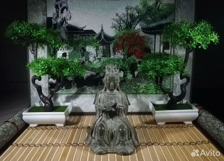 Редкая и старинная статуэтка Будды