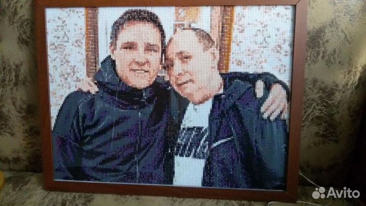 Алмазная мозаика по фото - набор