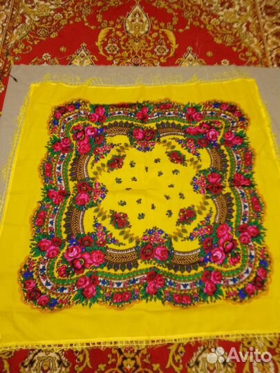 Павлопосадский платок СССР