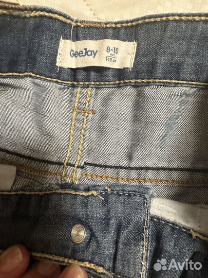 Шорты джинса лето 134-140