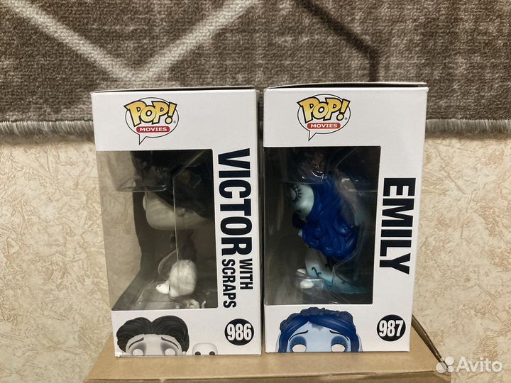 Funko pop corpse bride Victor Emily