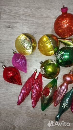Елочные игрушки 60-70х СССР