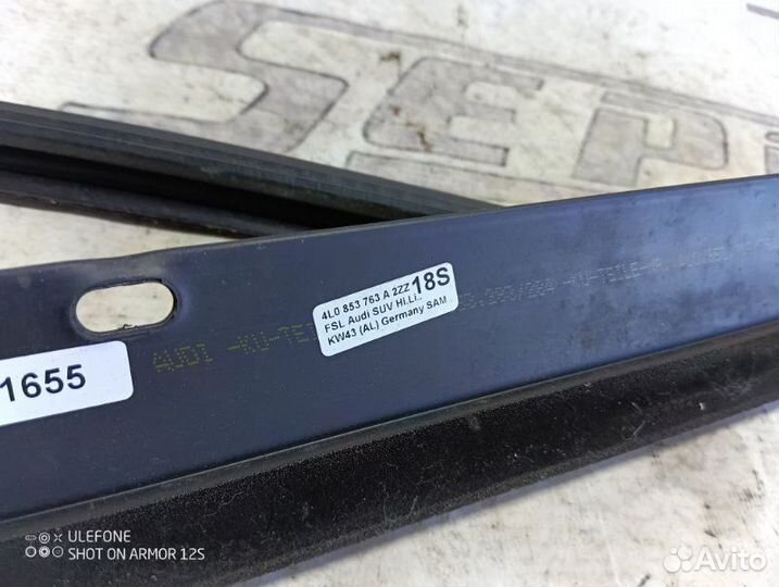 Молдинг двери задний левый Audi Q7 4L 3.0 BUG 2007