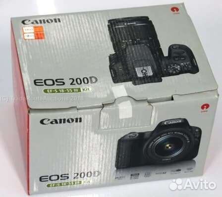 Canon EOS 200D kit 18-55mm пробег 2124