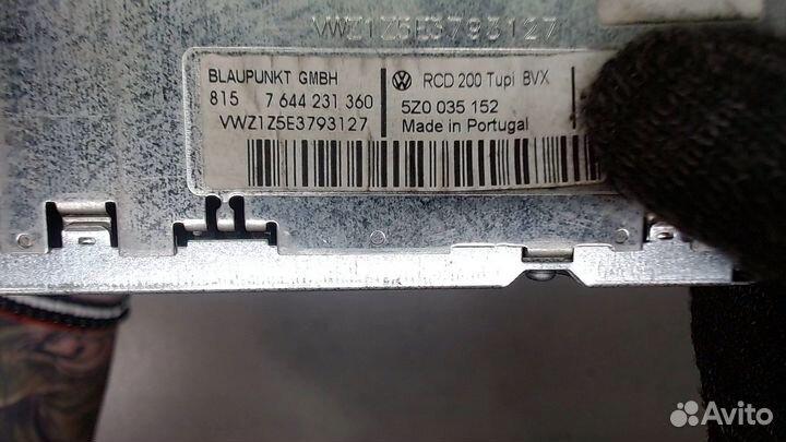 Магнитола Volkswagen Fox, 2005