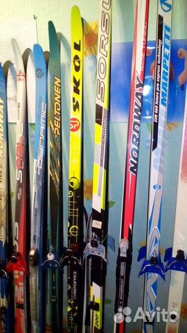 Беговые лыжи в комплектах объявление продам