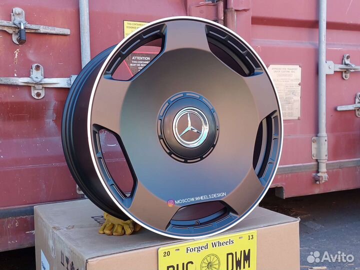 Кованые диски R22 на Mercedes-Benz G-Class AMG