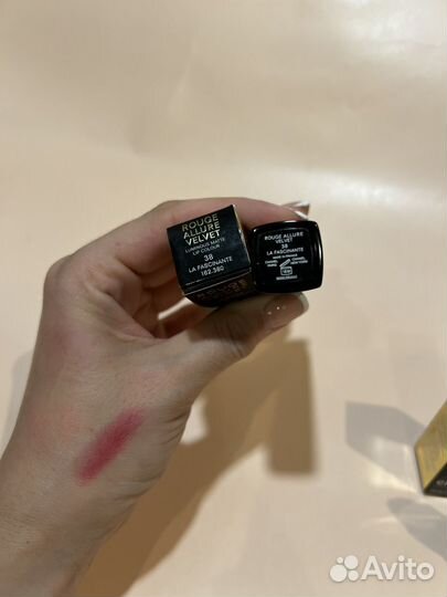 Chanel rouge allure velvet сияющая/матовая помада