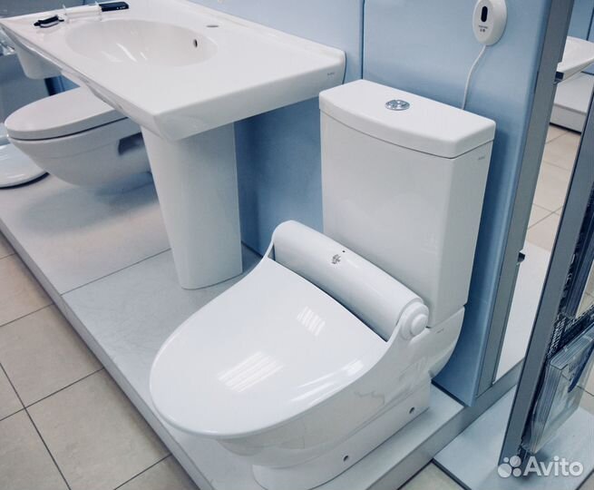 Крышка туалет vip-wc робот автомат сенсорная диспе