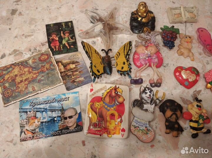 Магниты на холодильник цена за всё