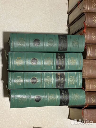 Собрание сочинений Лермонтов и Пушкин