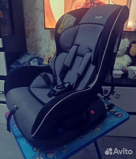 Детское автокресло siger isofix от 0 до 4 лет