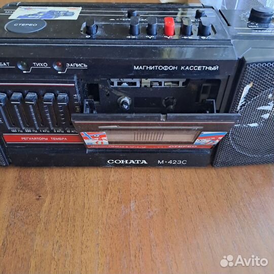 Кассетный магнитофон Соната-423С