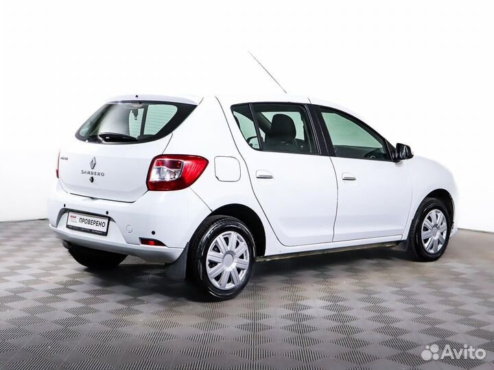 Renault Sandero 1.6 AT, 2018, 92 734 км
