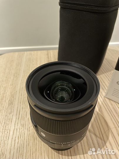 Sigma 24 f 1.4 sony E