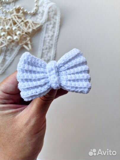 Бантики для волос на резинках