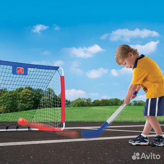 Ворота для футбола И хоккея step2