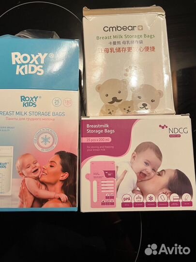 Пакеты для грудного молока