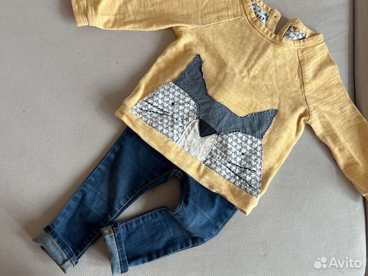 Джинсы h&m и кофта next 86