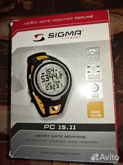 Sigma пульсометр PC 15.11