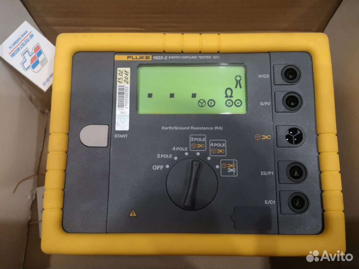 Измеритель сопротивления fluke 1623-2