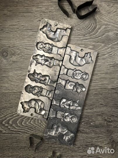 Форма для леденцов петушков на палочке машенька