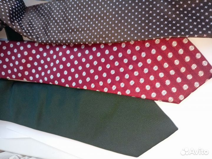 Галстуки брендовые в 7 сложений