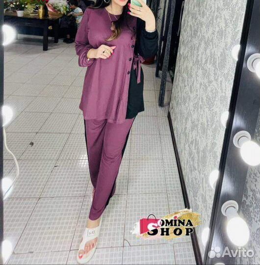 Платье со штанами