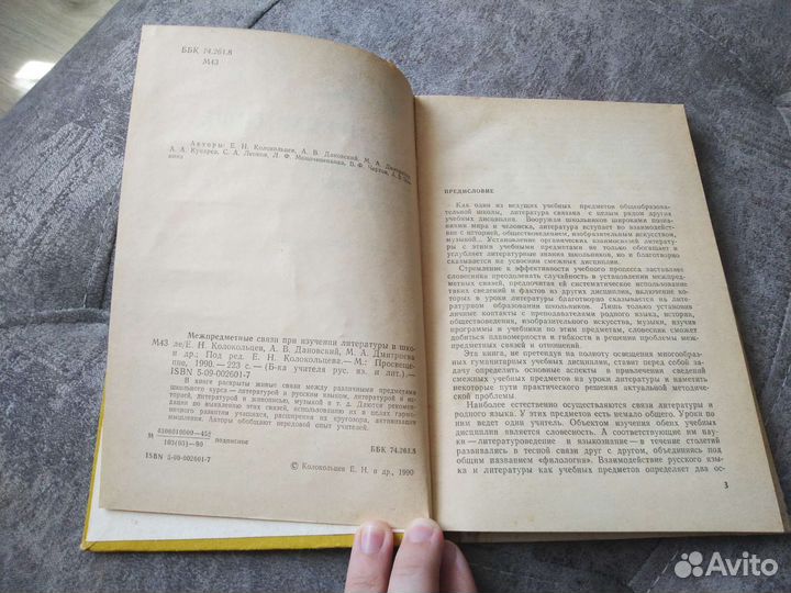 Межпредметные связи при изучении литературы в школ