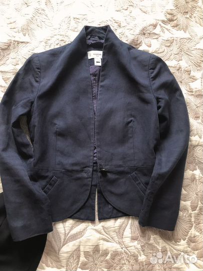 Школьная форма пиджак и юбка синие 152-158