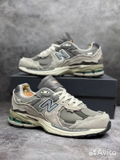 Кроссовки new balance 2002r серые