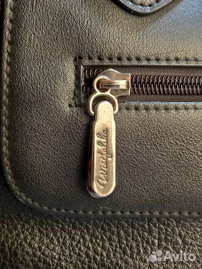 Сумка женская натуральная кожа черная