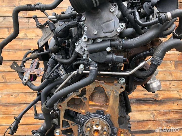 Двигатель Volkswagen Touran 1 2007 BRU 1.9 дизель