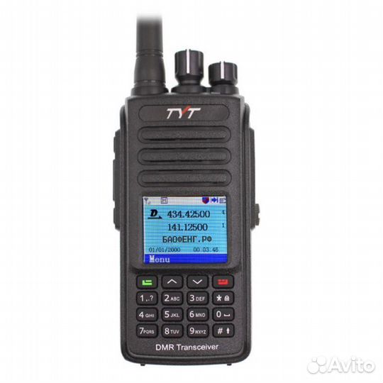Цифровая рация TYT MD-UV390 DMR 10W GPS type-C