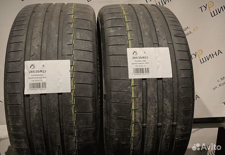 Continental SportContact 6 285/35 R23 94Y