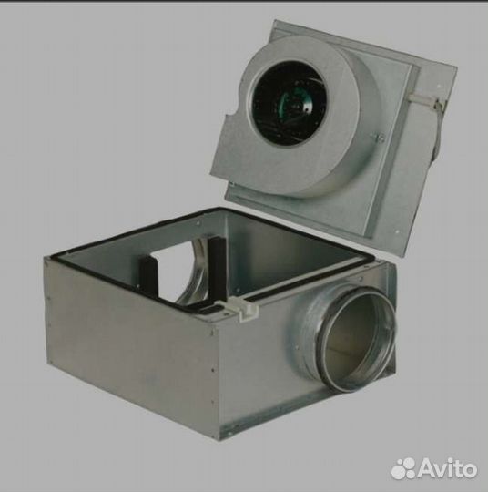 Канальный вентилятор Systemair KVO 100