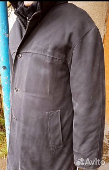 Тулуп СССР овчина, кирза. 54