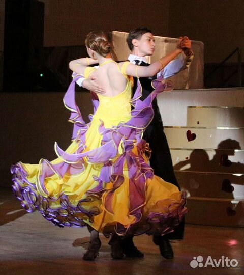 Платье для бальных танцев юниоры 1