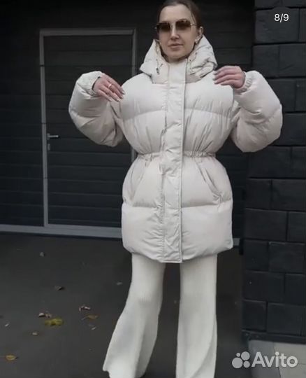 Пуховик женский 44-46 новый до -30