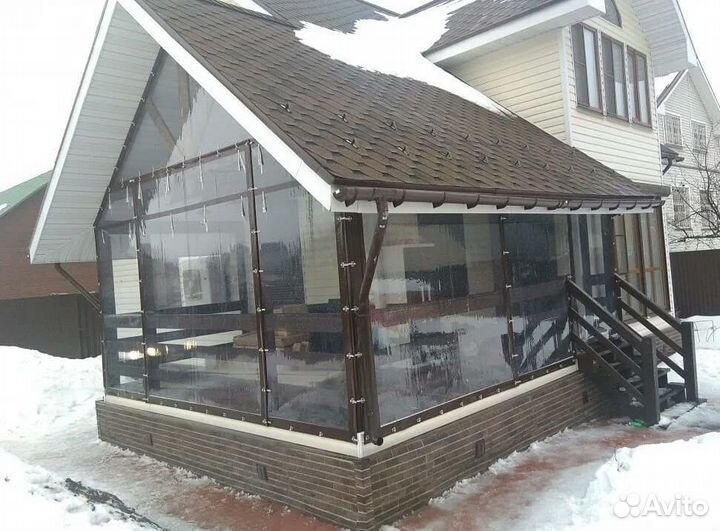 Мягкие окна на веранду