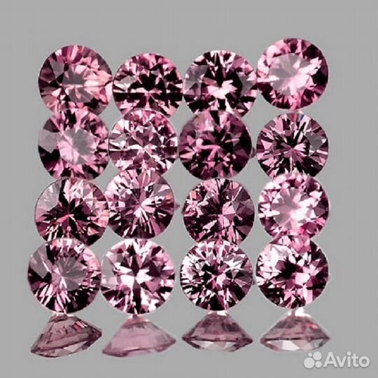 Шпинель натуральная 0,92Ct 16шт 2,50мм VVS Круг