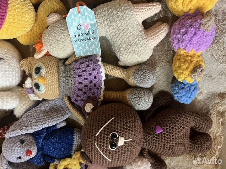 Мягкие игрушки пакетом