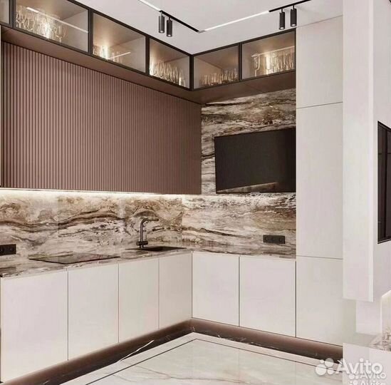 Кухонный гарнитур на заказ от фабрики