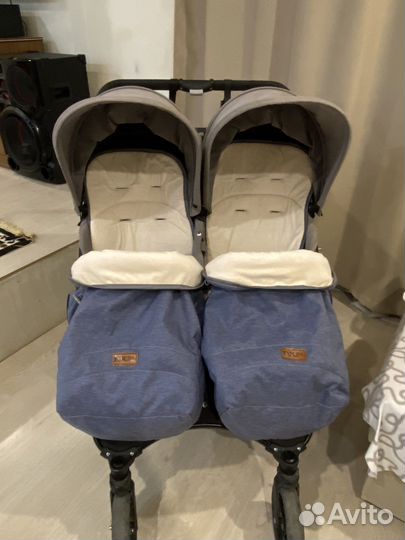 Коляска для двойни valco baby snap duo