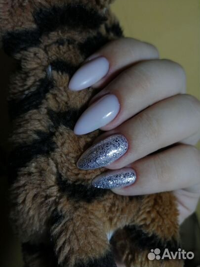 Маникюр наращивание ногтей гель лак