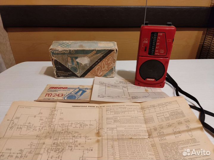 Радиоприемник Вега рп-243 состояние не известно