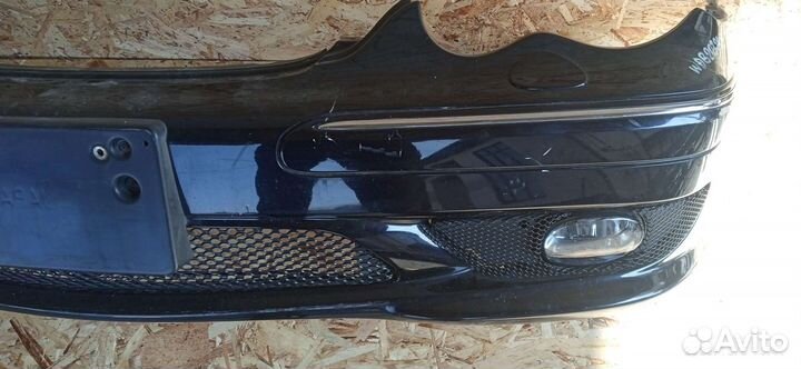 Передний бампер амг на 203 мерс
