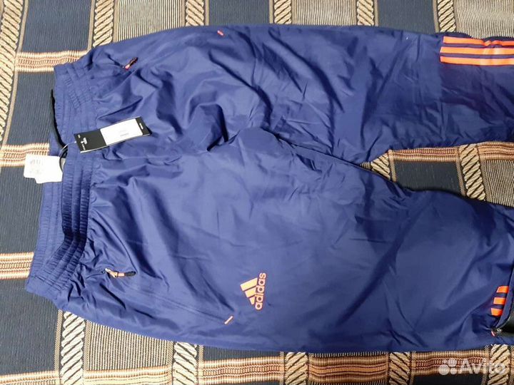 Штаны зимние разминочные adidas Сб.России D6 50p