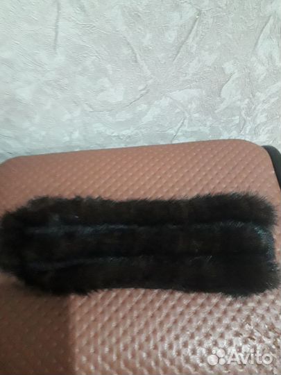 Норковая повязка на голову