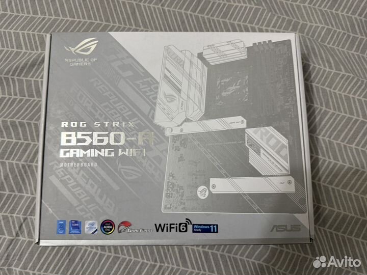 Комплект i7 11700f + asus b560 wifi + 32 gb